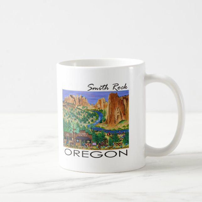 Caneca De Café ~ Oregon da rocha de Smith (Direita)