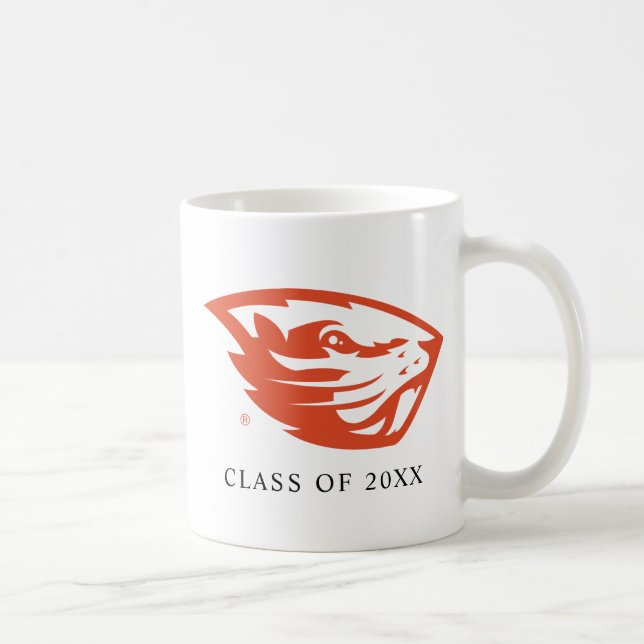 Caneca De Café Oregon State Beavers | Cabeça de castor (Direita)