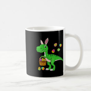 Caneca De Café Orelhas de Coelho de Dinossauro de Páscoa Enchimen