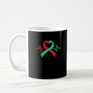 Caneca De Café Organ Donor Ogran Transplantar Cirurgia do Guerrei