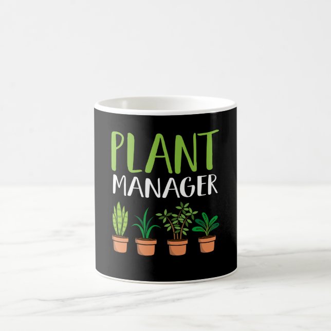 Caneca De Café Orgânico de Plantas Diversão de Lover (Centro)