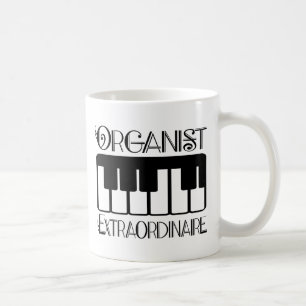 Caneca De Café Organista do teclado Extraordinaire