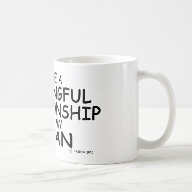 Caneca De Café Órgão de Relações Significativo (Direita)