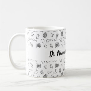 Caneca De Café Órgãos Médicos Personalizados