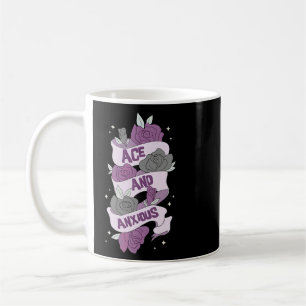 Caneca De Café Orgulho Ace E Asexualidade Ansiosa Lgbtq