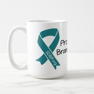 Caneca De Café Orgulho Amigo do Cérebro Recuperação de Lesão Cere