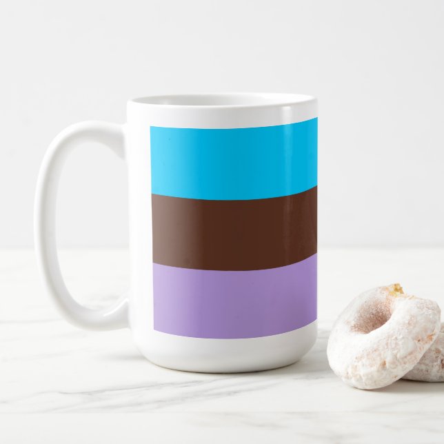 Caneca De Café Orgulho Androsexual (Com Donut)