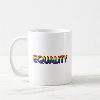 Caneca De Café Orgulho Arco-íris Igualdade