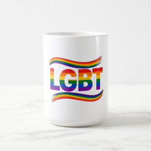 Caneca De Café Orgulho Arco-íris LGBT