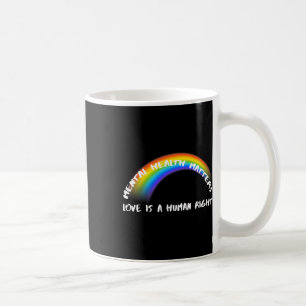 Caneca De Café Orgulho Arco-íris Lgbtq - O Amor É Um Direito Huma