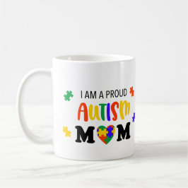 Caneca De Café Orgulho Autismo Mãe Mug