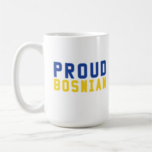 Caneca De Café Orgulho bósnio