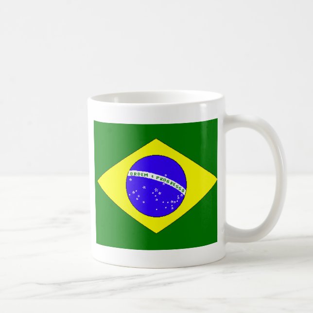 Caneca De Café Orgulho brasileiro (Direita)