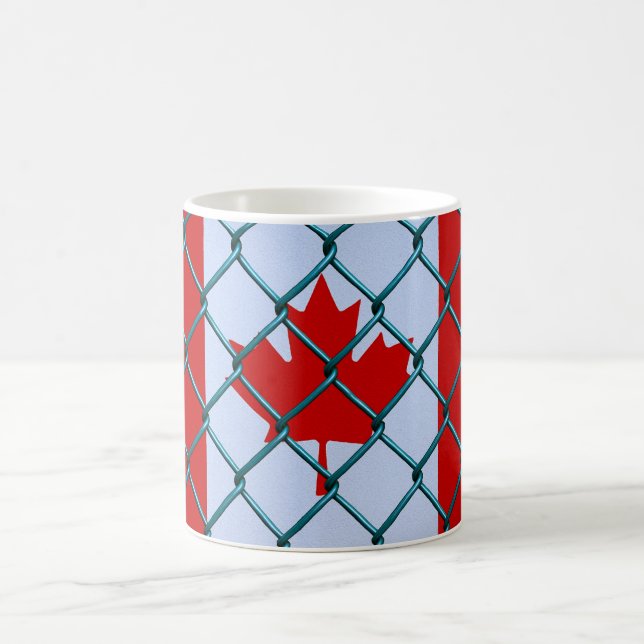 Caneca De Café Orgulho Canadense Protegido (Centro)