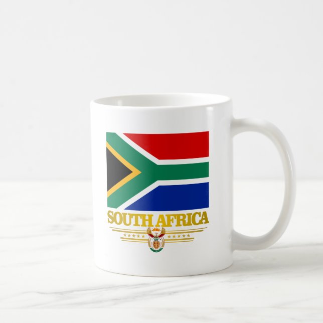 Caneca De Café Orgulho da África do Sul (Direita)