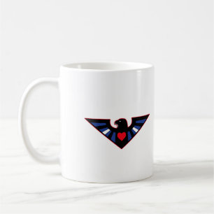 Caneca De Café Orgulho da Águia de Couro