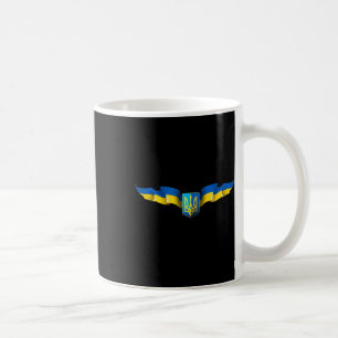 Caneca De Café Orgulho da Bandeira Ucraniana Ucrânia