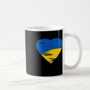Caneca De Café Orgulho da Bandeira Vintage Ucrânia Ucraniana