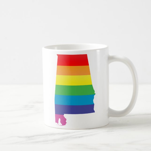 Caneca De Café orgulho de alabama. (Direita)