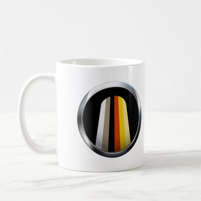 Caneca De Café Orgulho de Cabelo Longo (Esquerda)