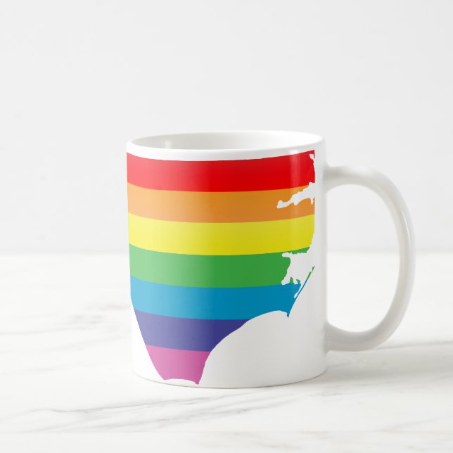 Caneca De Café orgulho de carolina do norte. (Direita)