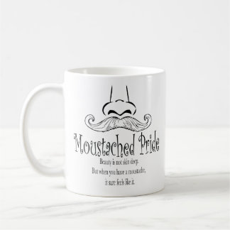 Caneca De Café Orgulho de Moustached