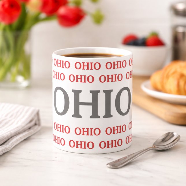 Caneca De Café Orgulho de Ohio  (Criador carregado)