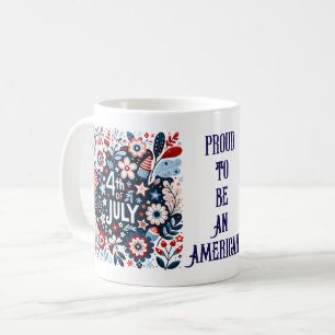 Caneca De Café Orgulho de ser americano - 4 de julho Coffee Mug