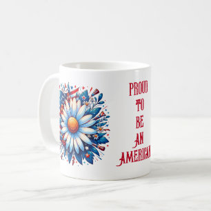 Caneca De Café Orgulho de ser americano - 4 de julho Coffee Mug
