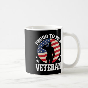 Caneca De Café Orgulho De Ser Uma Honra Militar Veterana Dos Eua 