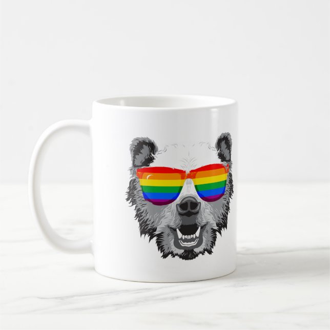 Caneca De Café Orgulho de Urso Cinzento (Esquerda)