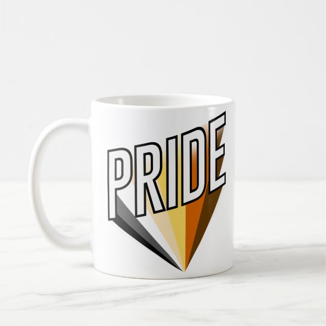 Caneca De Café Orgulho de Urso Explode (Esquerda)
