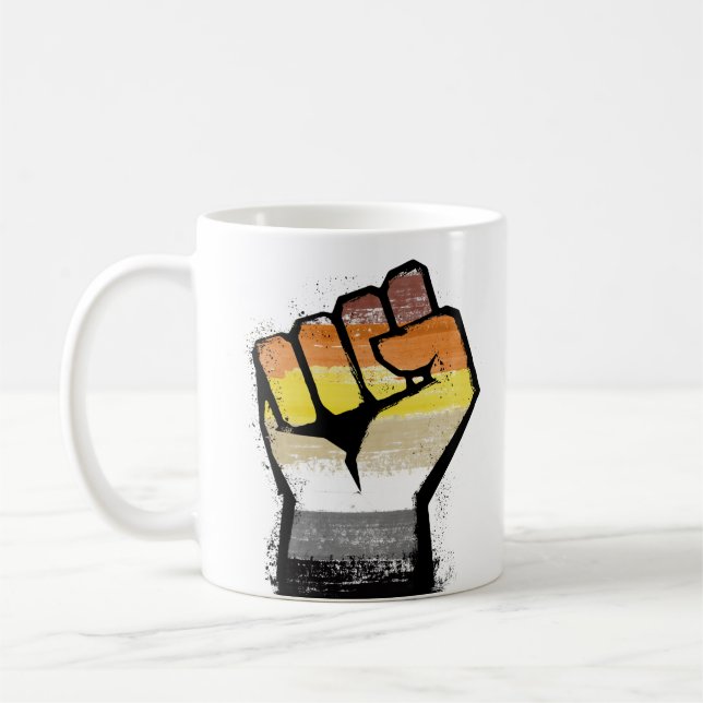 Caneca De Café Orgulho de Urso Punho (Esquerda)