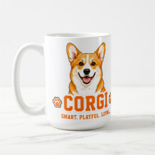Caneca De Café 🐾 Orgulho do Amante do Corgi Galês de Pembroke 🐾