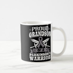 Caneca De Café Orgulho Do Avô De Um Guerreiro Parkinsons Pd Aware