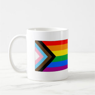 Caneca De Café Orgulho do Estado do Colorado LGBTQ Progress Pride