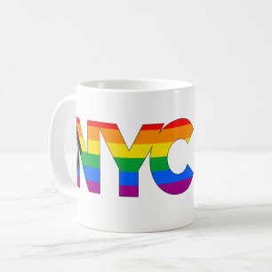 Caneca De Café Orgulho do Orgulho Progressivo LGBTQ da Cidade de 
