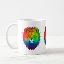 Caneca De Café Orgulho gay de Leão