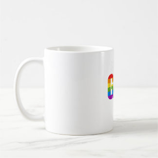 Caneca De Café Orgulho gay LGBTs Sons Gay Arco-Íris