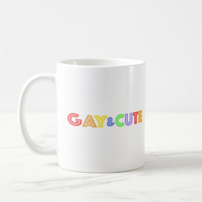 Caneca De Café Orgulho gay Mug (Esquerda)