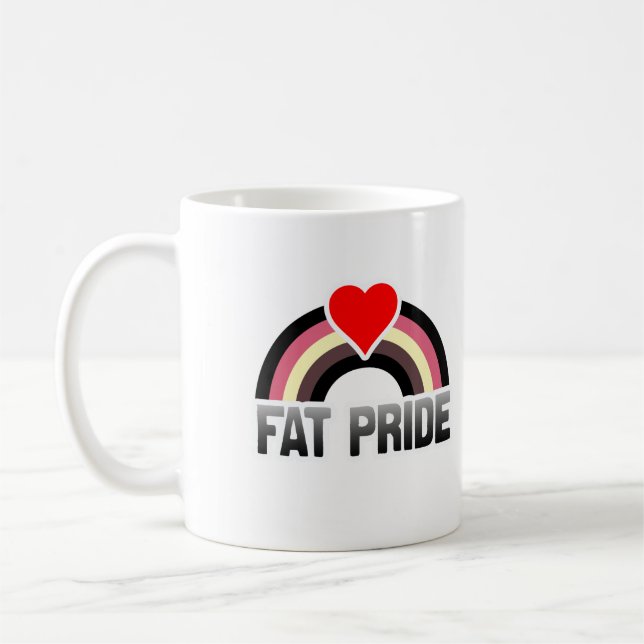 Caneca De Café Orgulho Gordo (Esquerda)