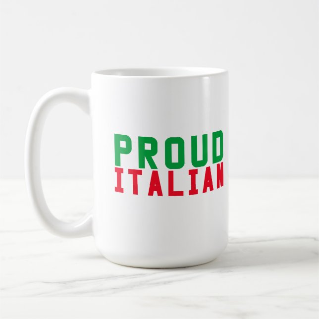 Caneca De Café Orgulho italiano (Esquerda)