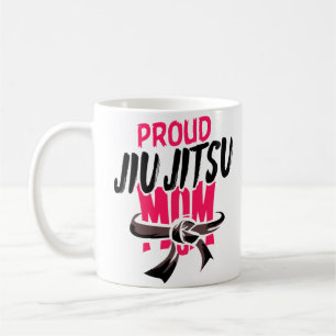 Caneca De Café Orgulho Jiu Jitsu Mãe BJJ Artes Marciais