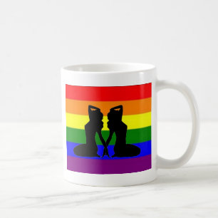 Caneca De Café Orgulho lésbica grego