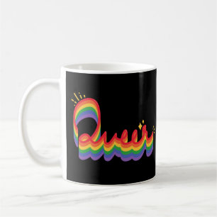 Caneca De Café Orgulho LGBT+. Amor queer.