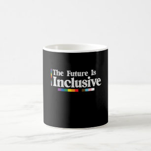 Caneca De Café Orgulho LGBT O Futuro É Inclusivo Gay Lésbica