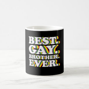 Caneca De Café Orgulho LGBTQ do Melhor Irmão Gay