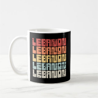 Caneca De Café Orgulho Libanês Beirute Tripoli Líbano