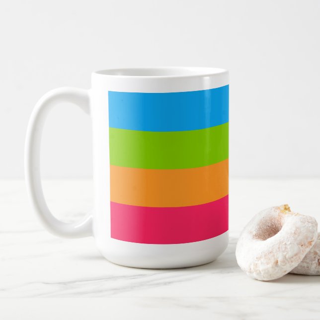 Caneca De Café Orgulho Panoromântico (Com Donut)