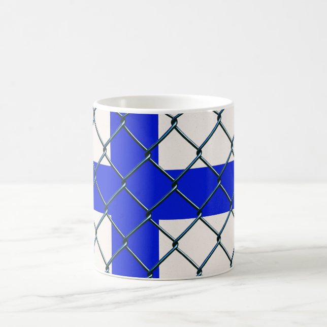 Caneca De Café Orgulho Protegido da Finlândia (Centro)